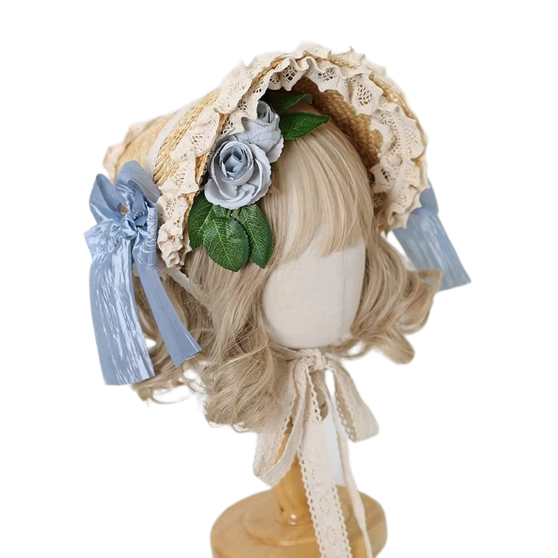 Women'S Victorian Era Accessories - Damska Vintage Wiktoriańska Lolita Czapka typu
