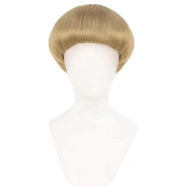 Women'S Accessories In The 70S - Krótka blond peruka bob z grzywką,