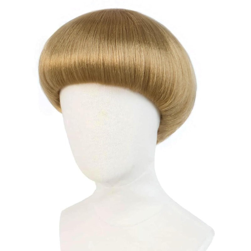 Women'S Accessories In The 70S - Krótka blond peruka typu bowl cut,
