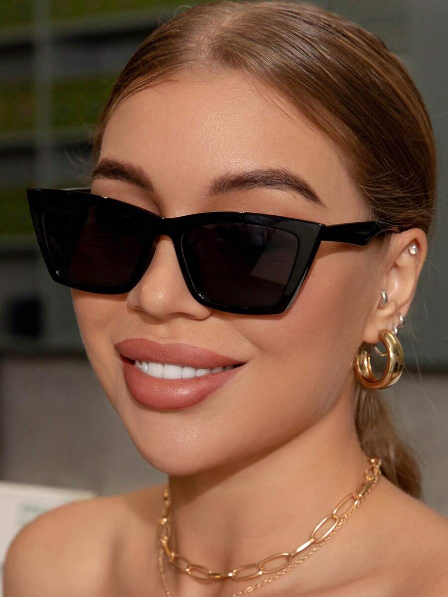 Women'S Accessories Designer - Okulary w stylu vintage z plastikową