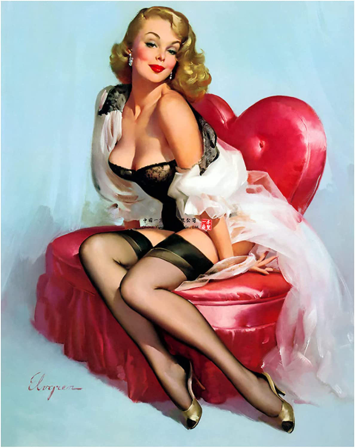 Women Accessories Poster - Akcesoria samochodowe seksowna kobieta zdjęcie naklejka