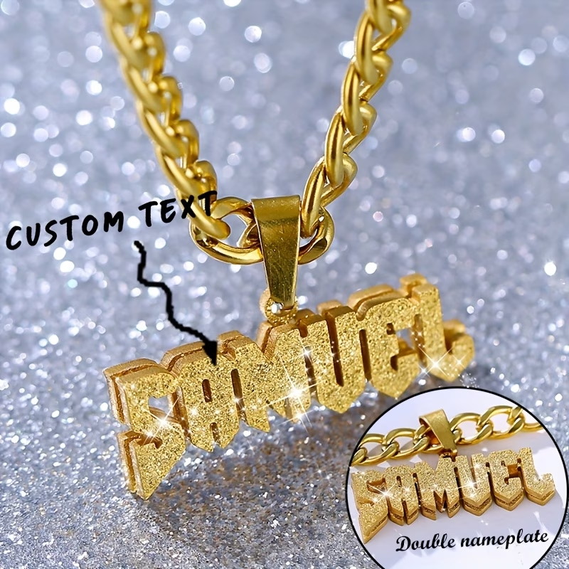 Layered Necklace Set - Naszyjnik z podwójną warstwą i własnym