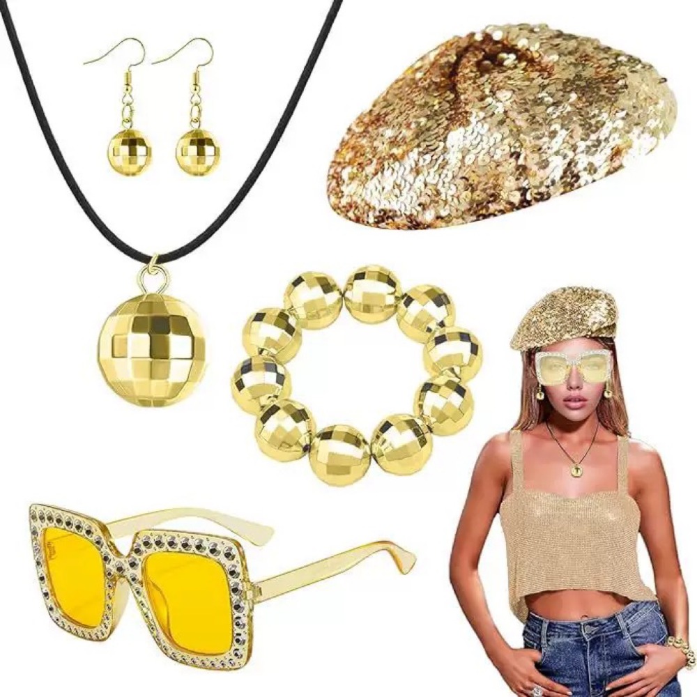 Women'S Accessories In The 70S - Akcesoria do stroju disco z lat