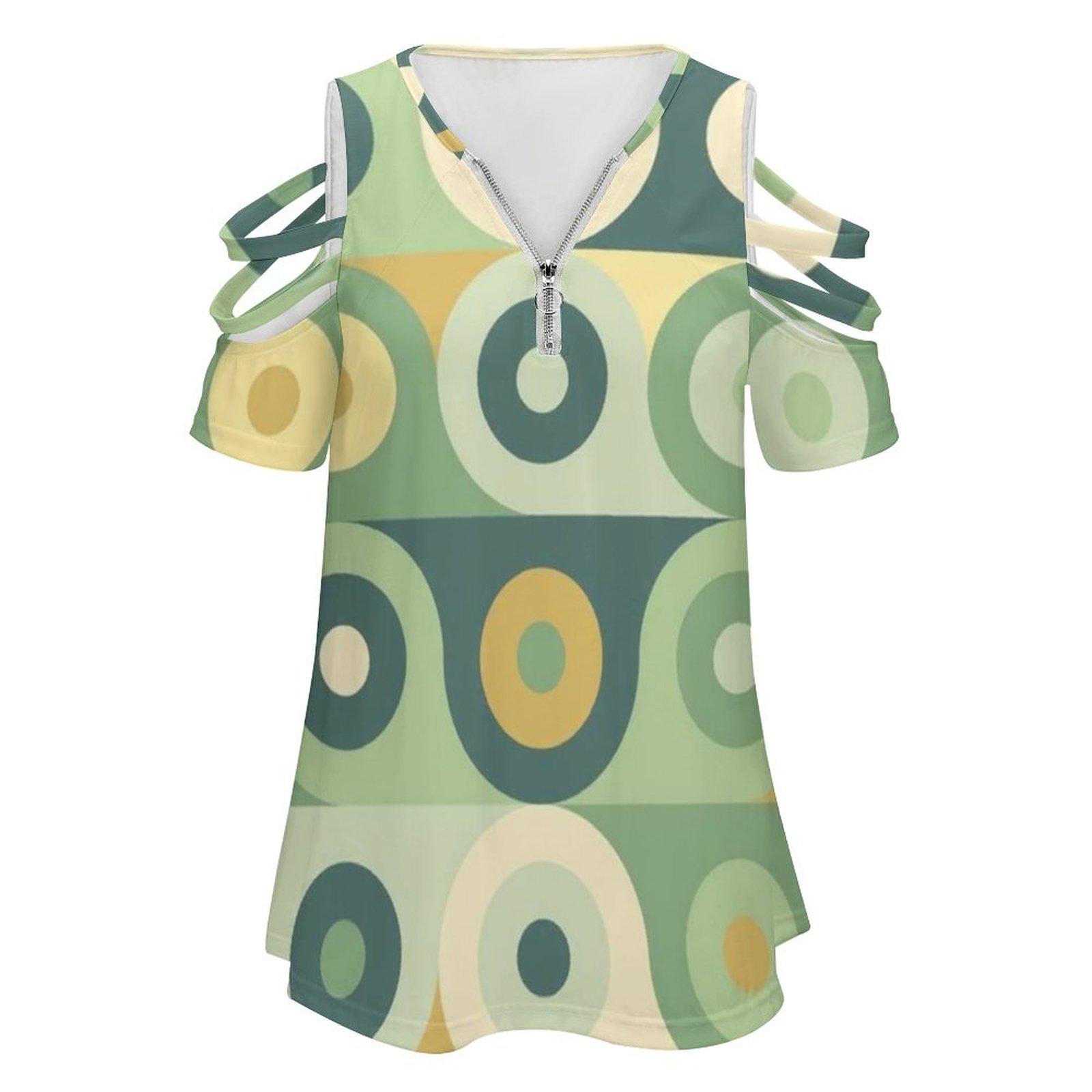 Groovy 70's Pattern Women Zipp – Women'S Accessories In The 70S recenzja i cena
