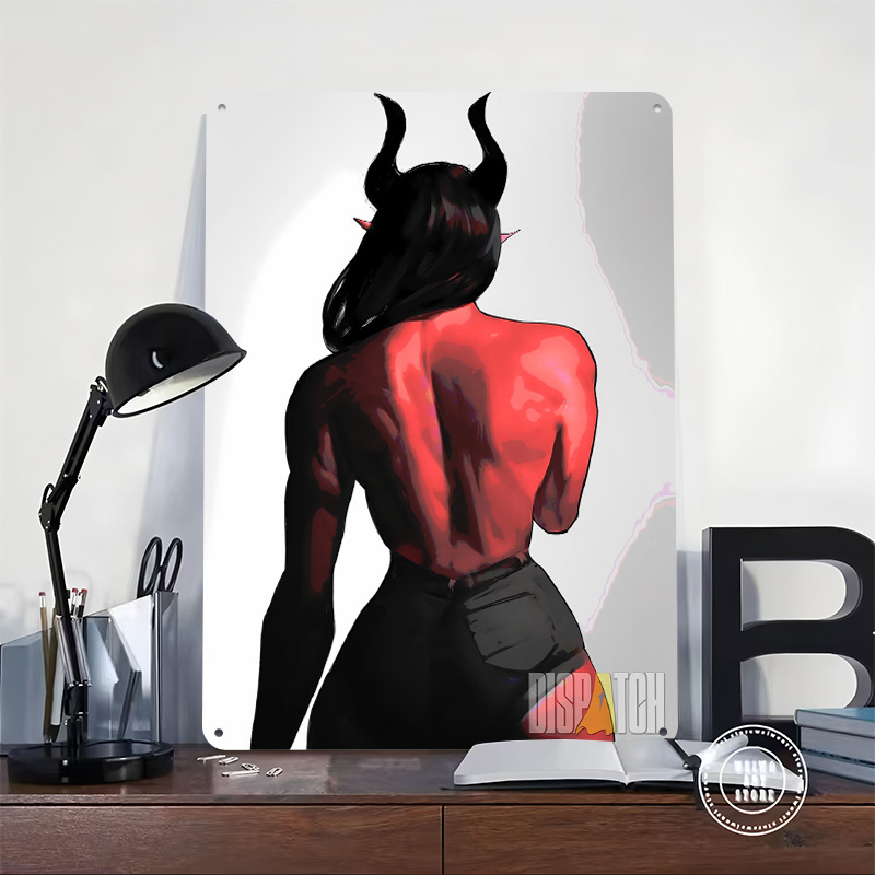 Czerwona Demonica z Czerwonej  – Women Accessories Poster recenzja i cena