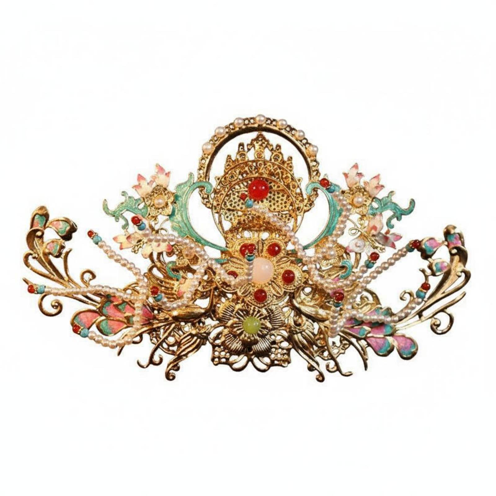 Tradycyjna chińska korona do w – Women'S Accessories Designer recenzja i cena