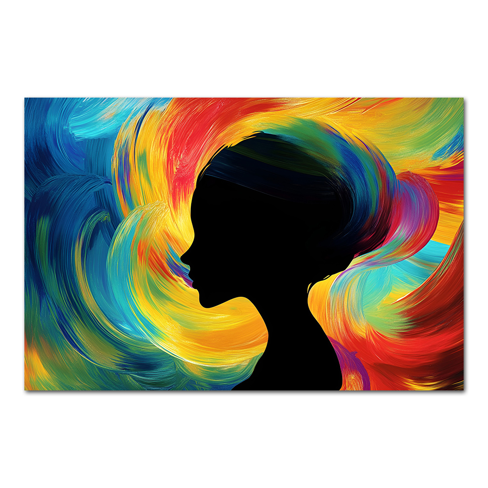 Kolorowe abstrakcyjne obrazy n – Women Accessories Poster recenzja i cena