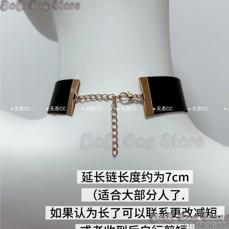 9S Choker Gra Nie Cosplay Kost – Women Accessories Gift Set recenzja i cena