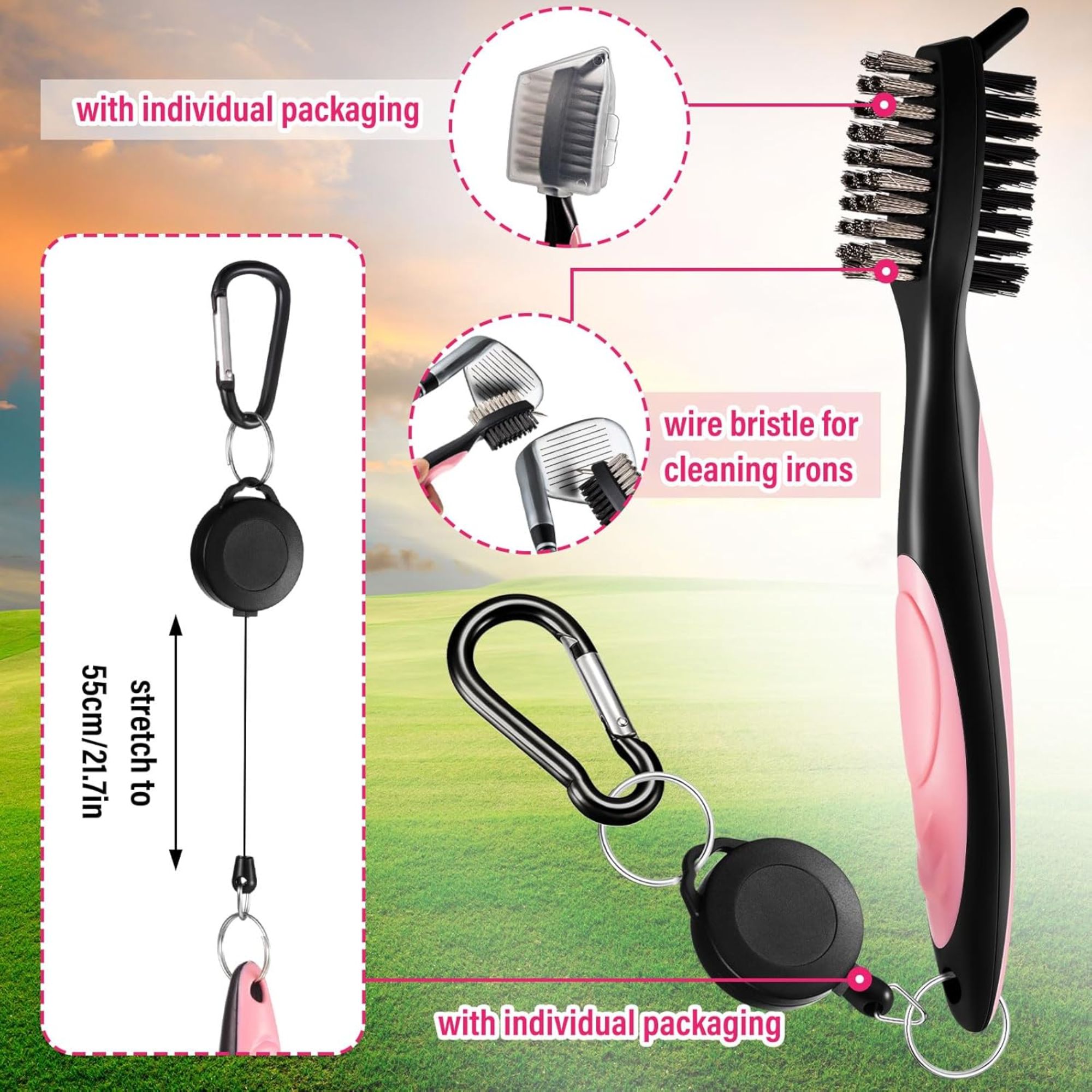 10-częściowy zestaw akcesoriów – Women'S Golf Accessories recenzja i cena