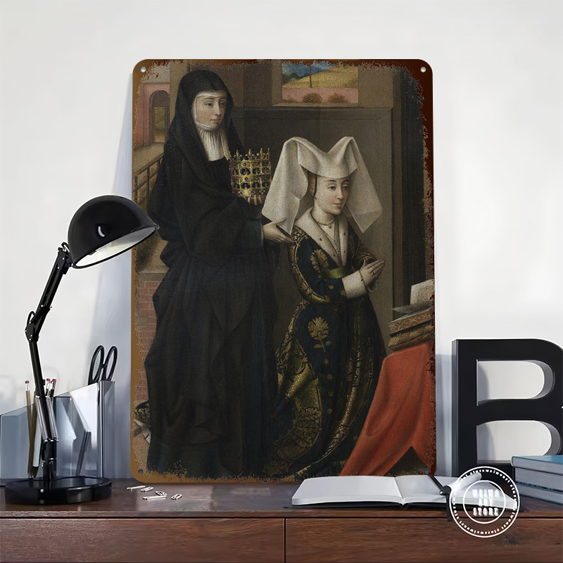 Religijny obraz z dwoma kobiet – Women Accessories Poster recenzja i cena