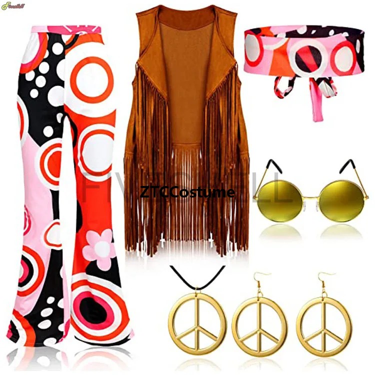 Strój Hippie Damski Lata 60. 7 – Women'S Accessories In The 70S recenzja i cena