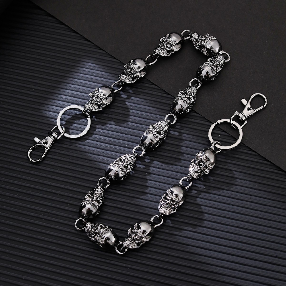 Brelok do kluczy z czaszką, ła – Women'S Jeans Accessories Chain recenzja i cena