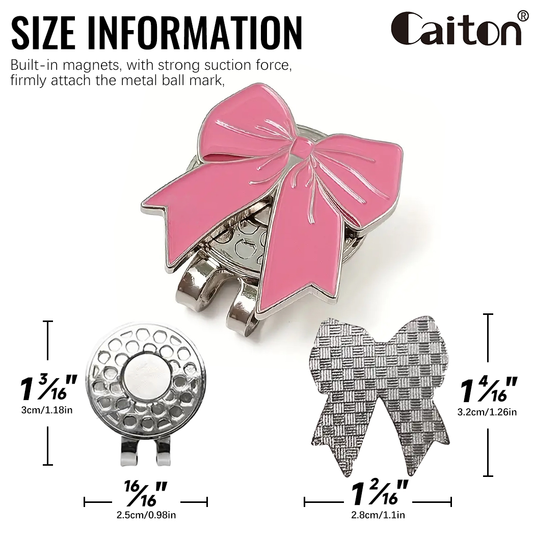 Klip do czapki golfowej Caiton – Women'S Golf Accessories recenzja i cena