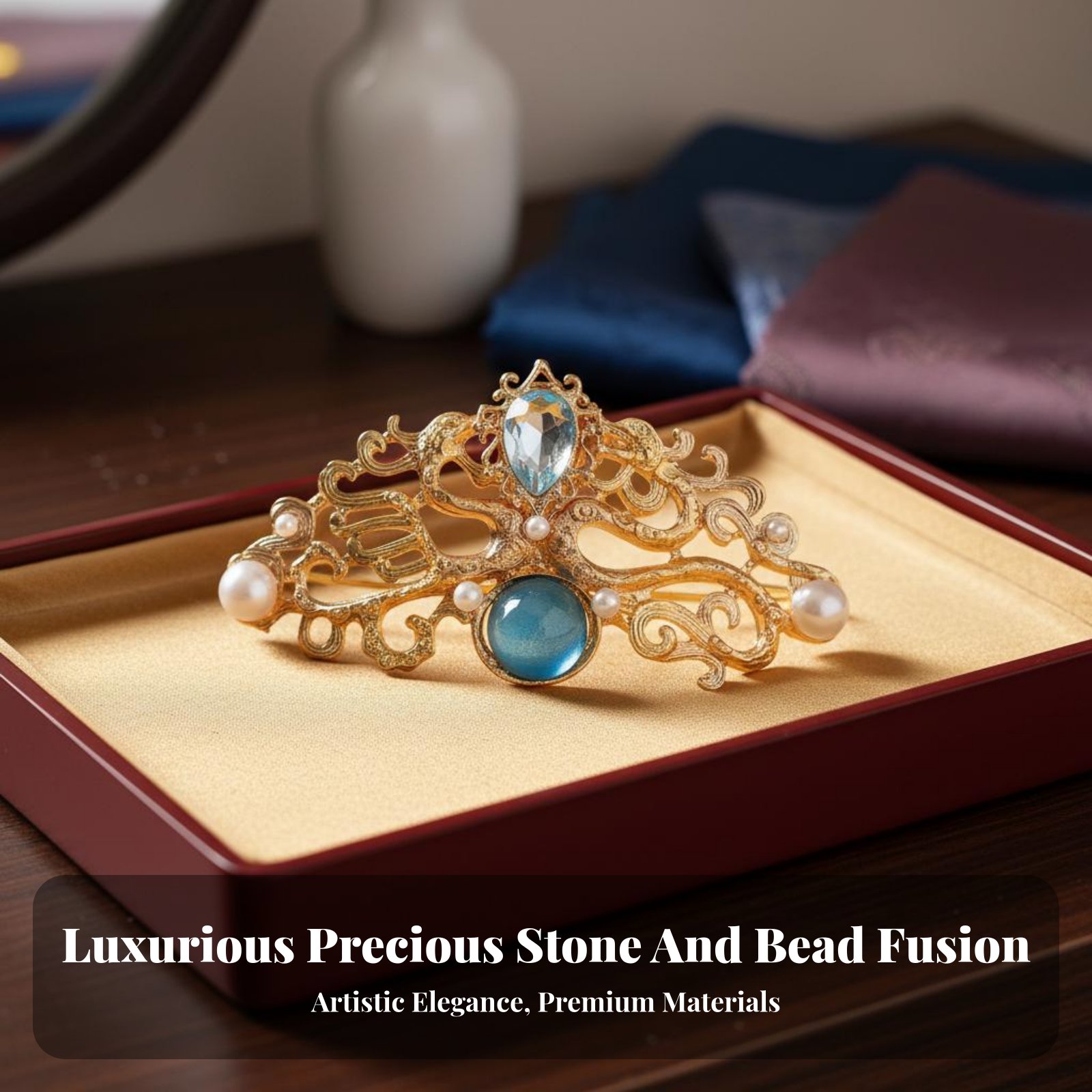 Tradycyjne chińskie ozdoby do  – Women'S Accessories Designer recenzja i cena