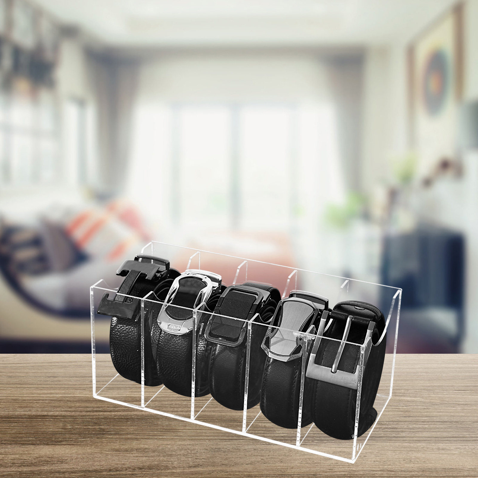 5-przedziałowy przezroczysty o – Women Accessories Organizer recenzja i cena