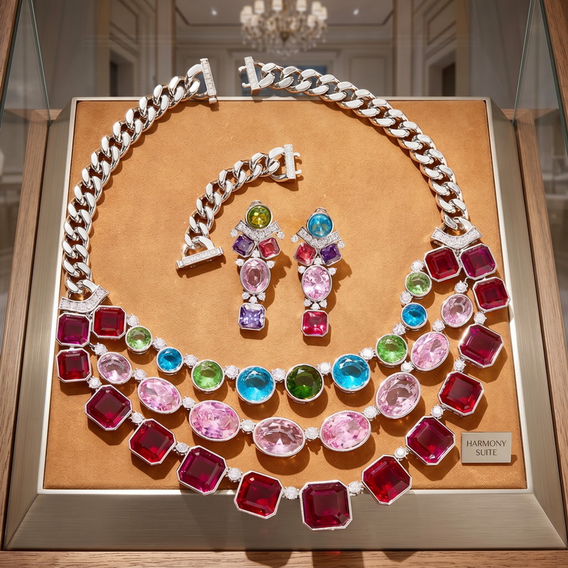 Europejski Amerykański Styl Ko – Layered Necklace Set recenzja i cena