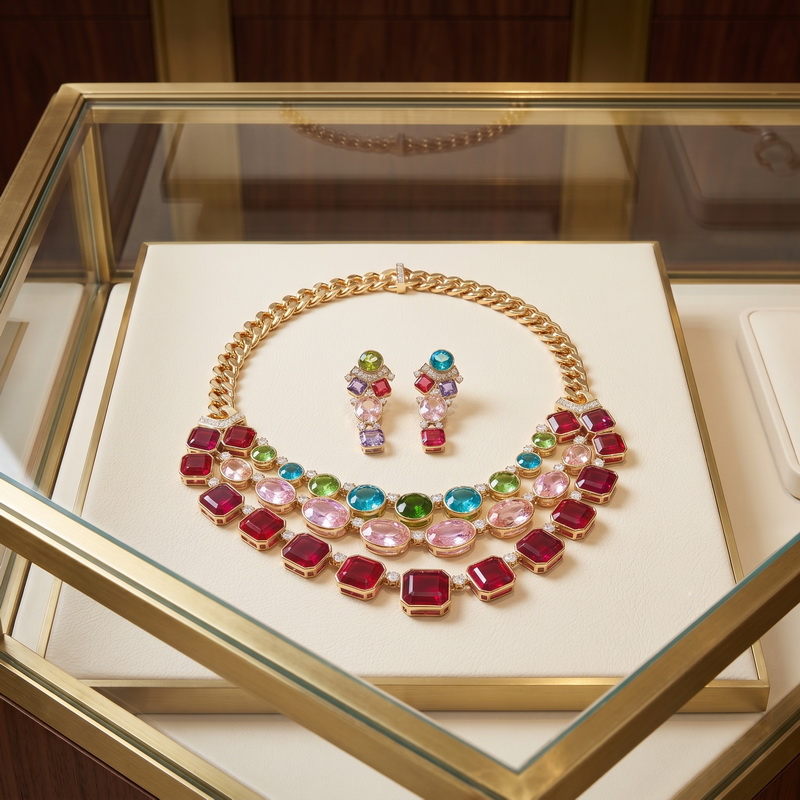 Europejski Amerykański Styl Ko – Layered Necklace Set recenzja i cena