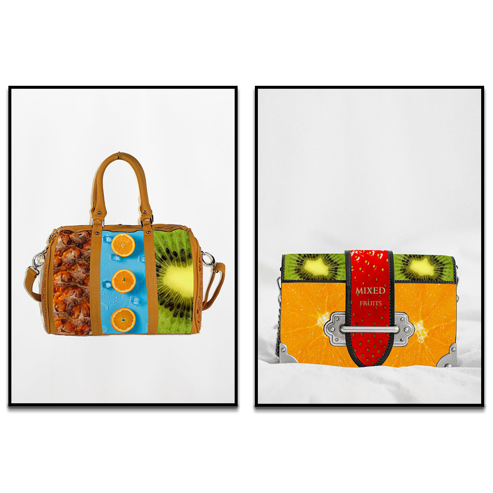 Mieszana sztuka mediów, modna  – Women Accessories Poster recenzja i cena