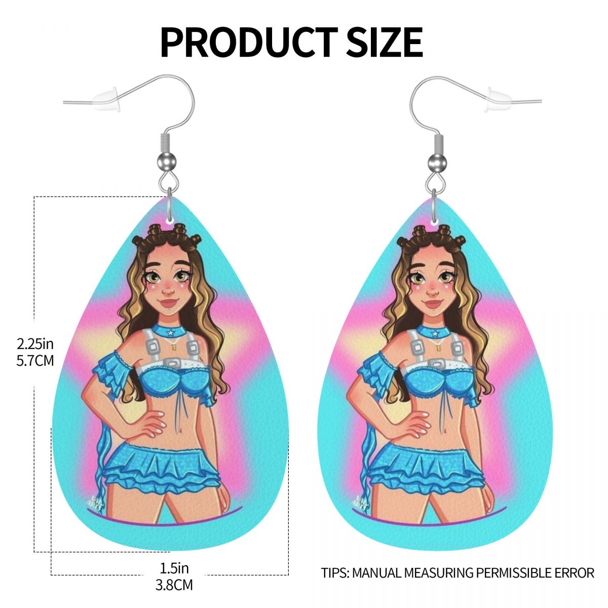Personalizowane kolczyki w ksz – Women Accessories Poster recenzja i cena