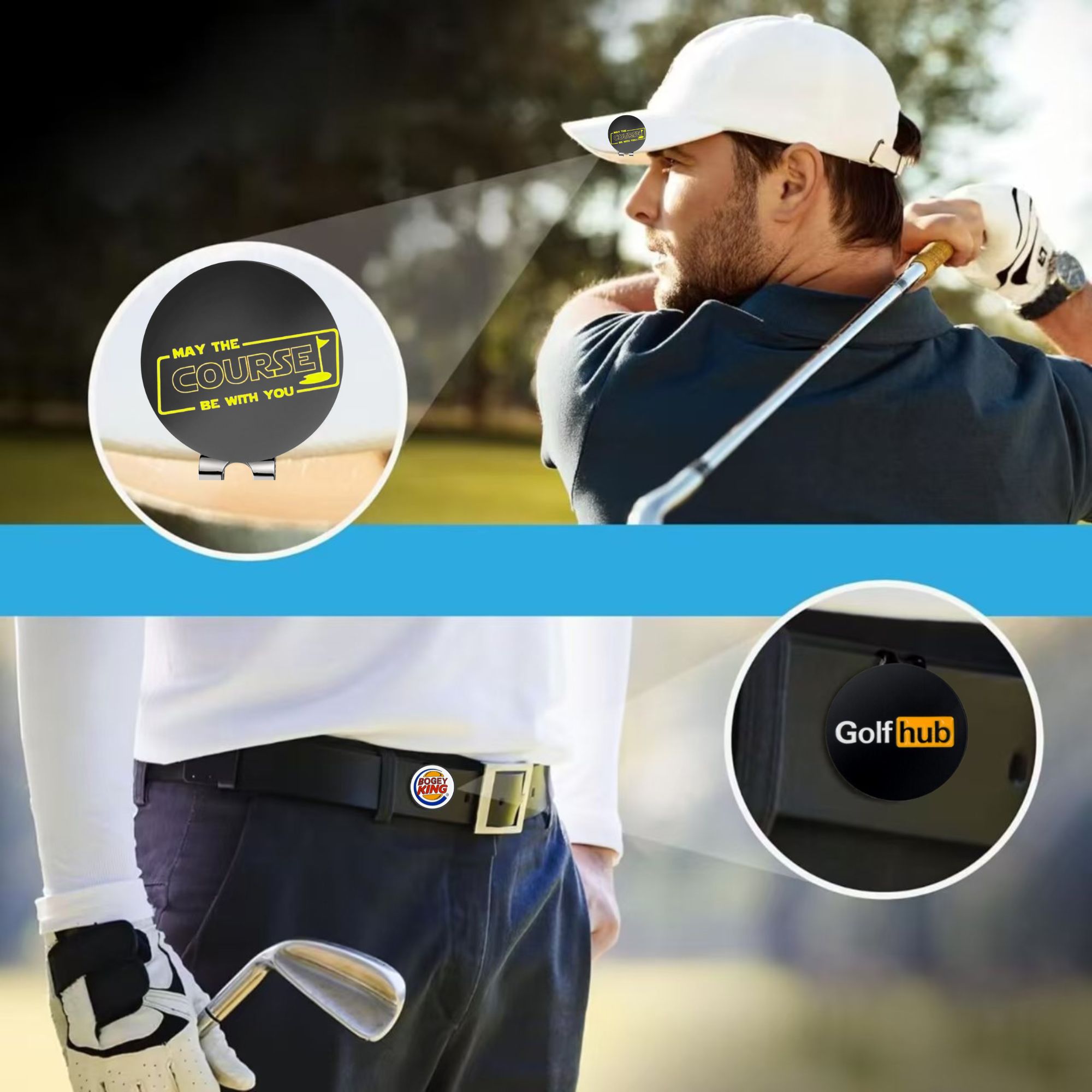 3 szt. Zabawne markery do piłe – Women'S Golf Accessories recenzja i cena