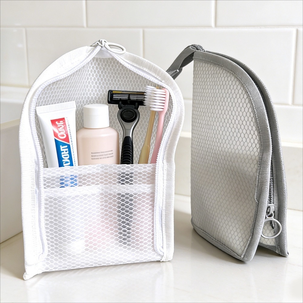 Siatkowa kosmetyczka oddychają – Women Accessories Organizer recenzja i cena