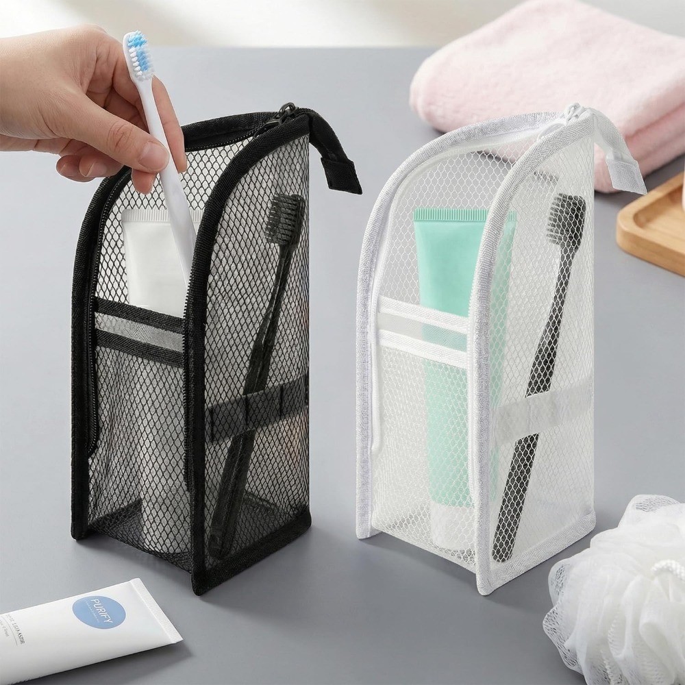 Siatkowa kosmetyczka oddychają – Women Accessories Organizer recenzja i cena