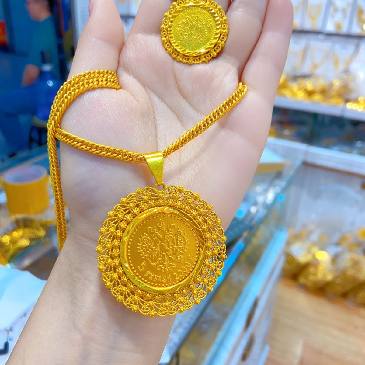 Nowy 24K pozłacany Dubai biżut – Women Accessories Gift Set recenzja i cena