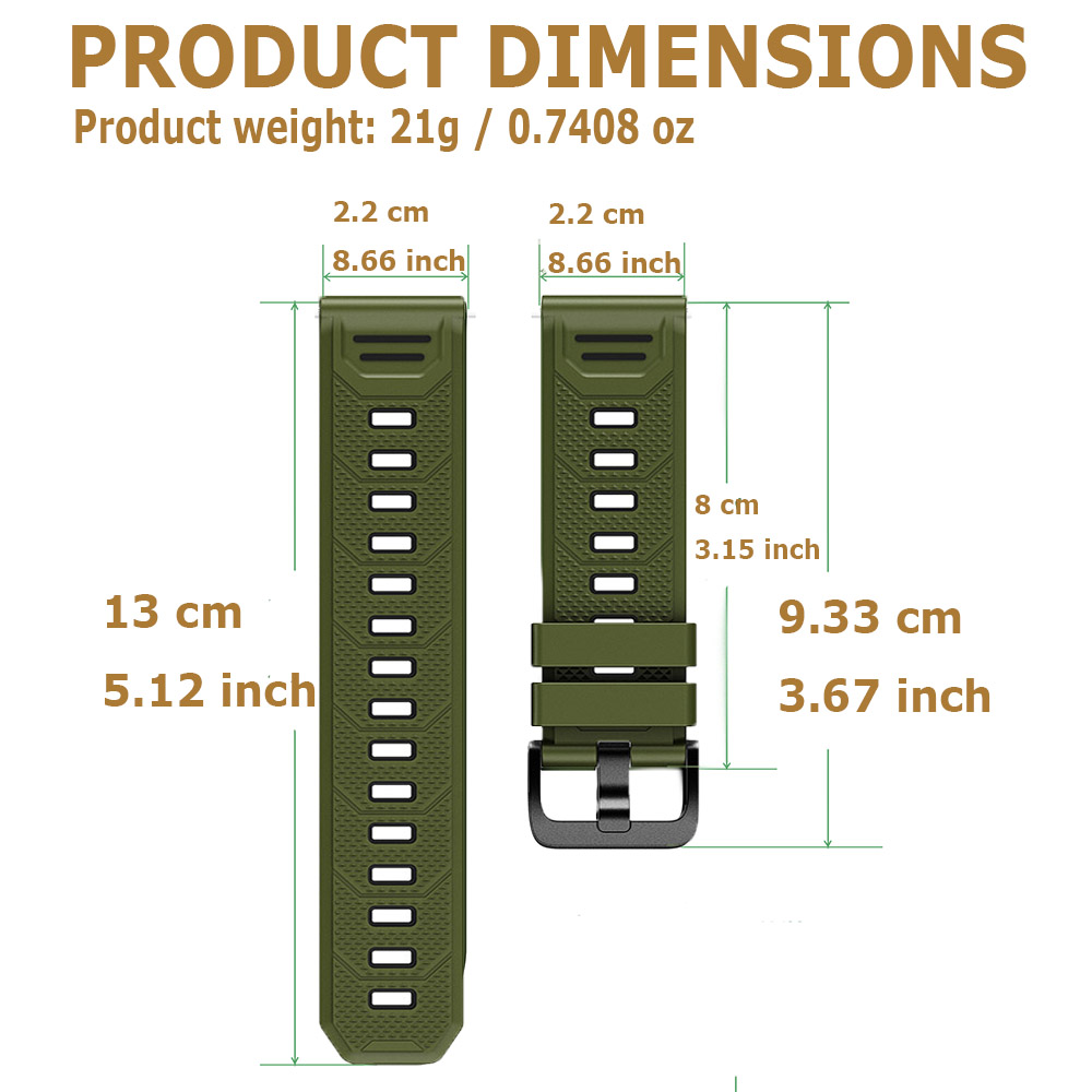 22mm Silikonowy Pasek do Zegar – Women'S Accessories To Wear With Watch recenzja i cena
