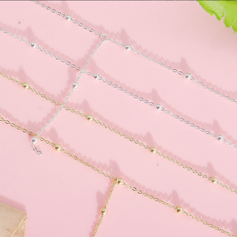 Nowy modny 925 Sterling Silver – Layered Necklace Set recenzja i cena
