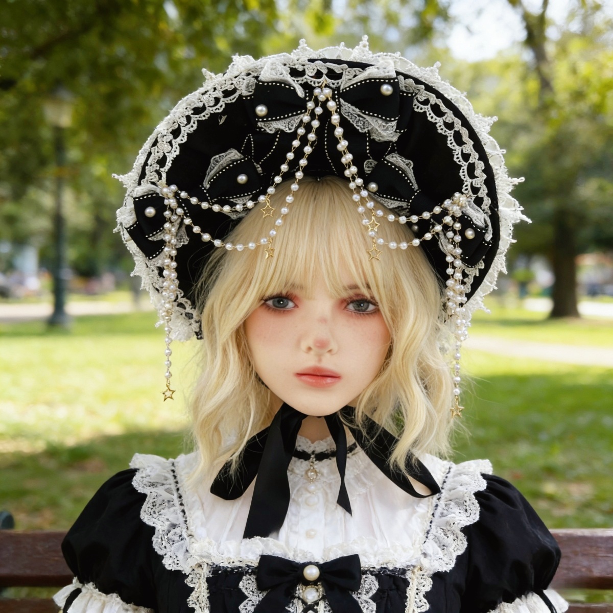 Damski wiktoriański czepek, cz – Women'S Victorian Era Accessories recenzja i cena
