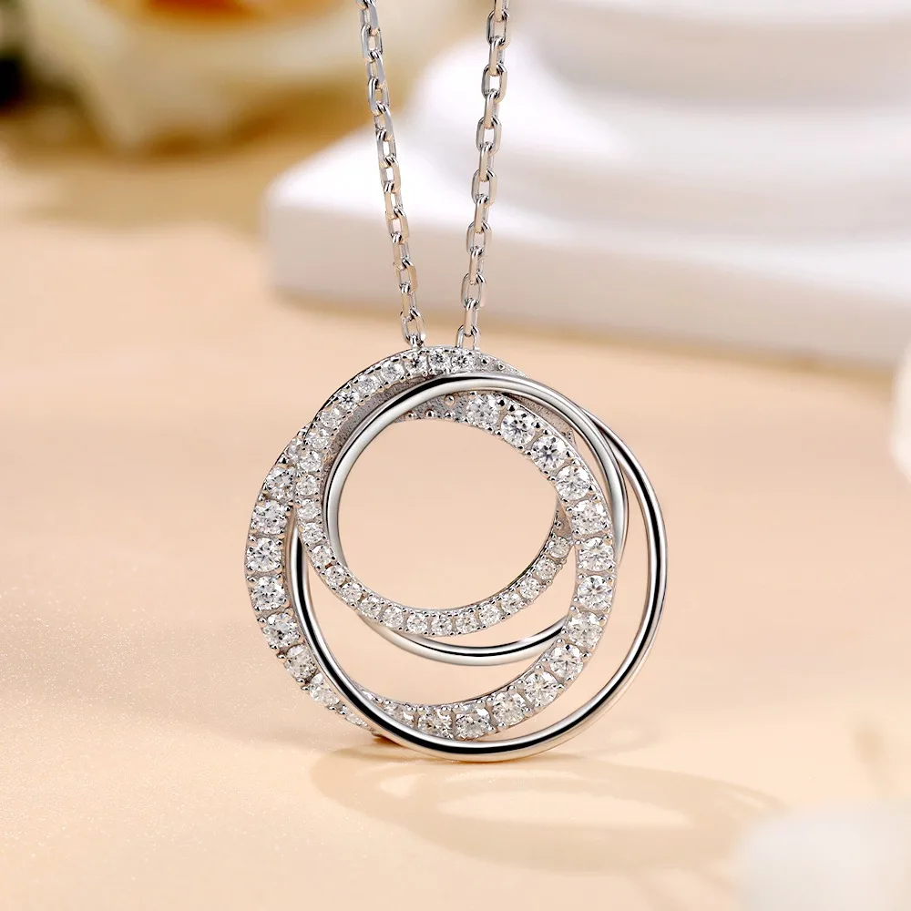 M-JAJA Naszyjnik z moissanitem – Layered Necklace Set recenzja i cena
