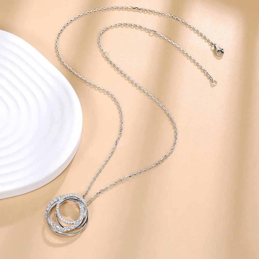 M-JAJA Naszyjnik z moissanitem – Layered Necklace Set recenzja i cena
