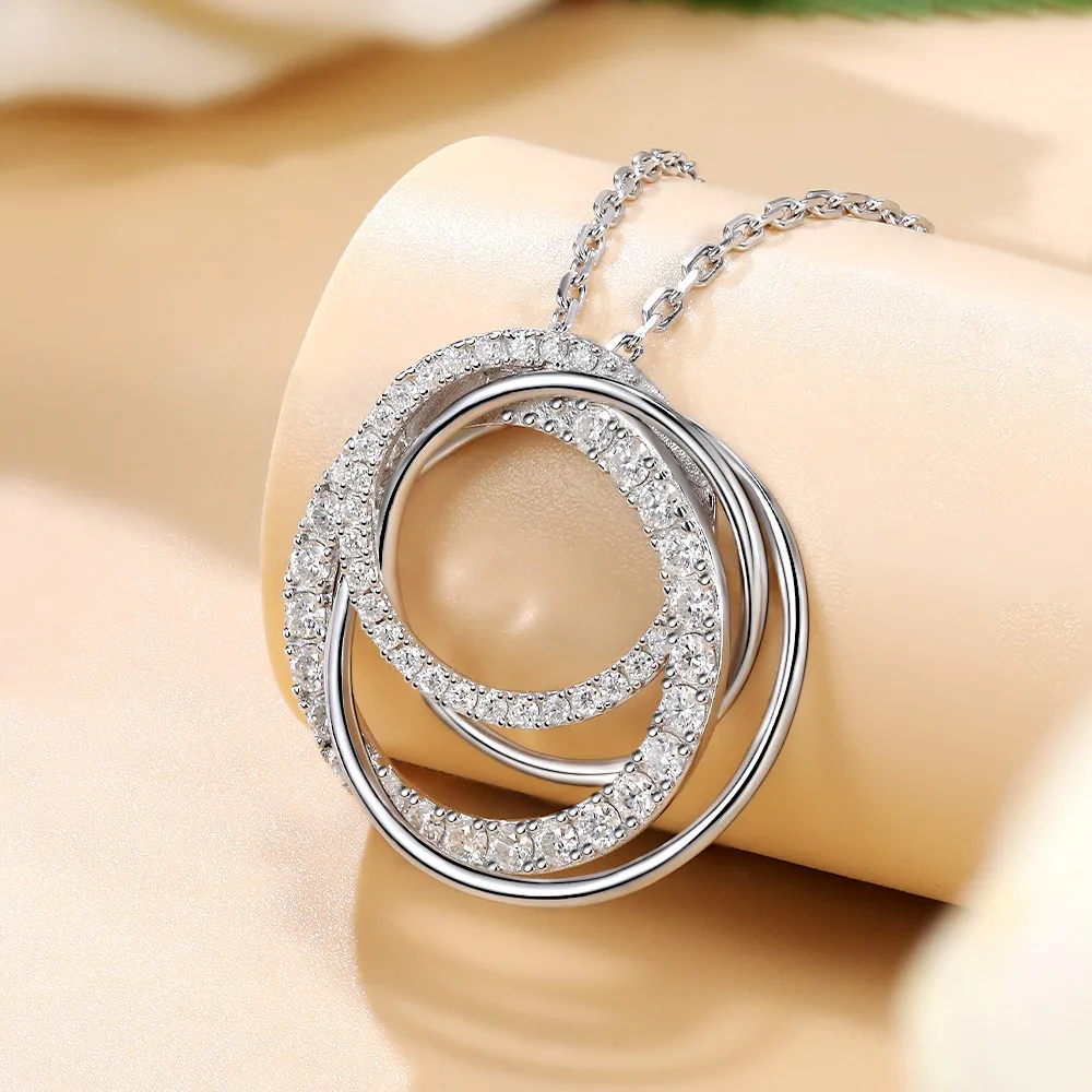 M-JAJA Naszyjnik z moissanitem – Layered Necklace Set recenzja i cena